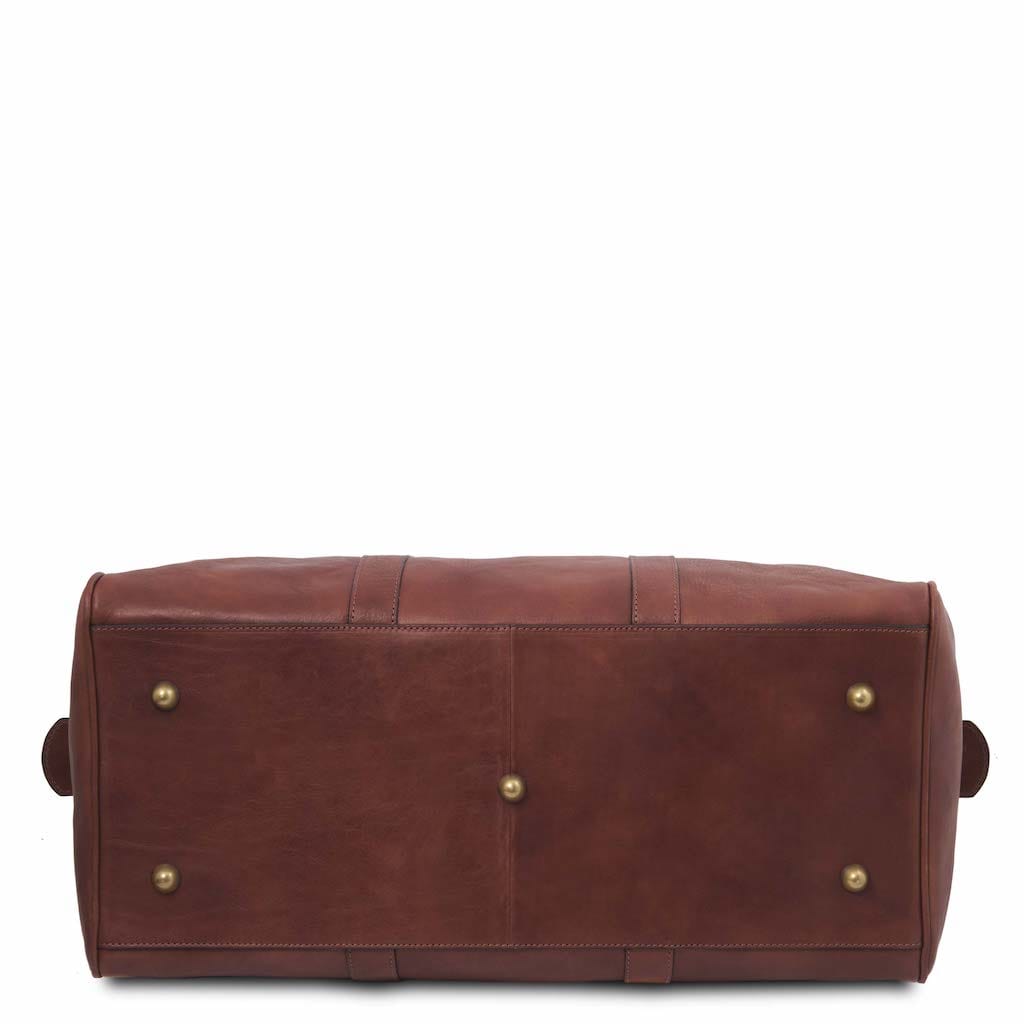 Oslo - Travel leather duffel bag - Weekender bag | TL141913