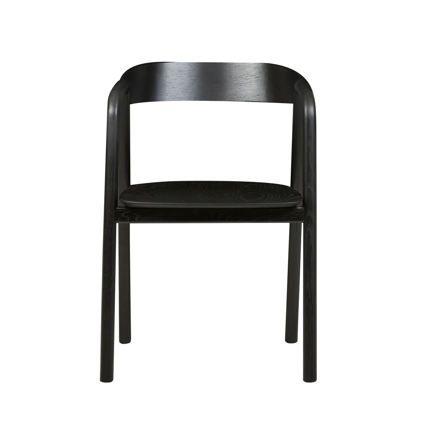 Inlay Dining Chair | Black Oak