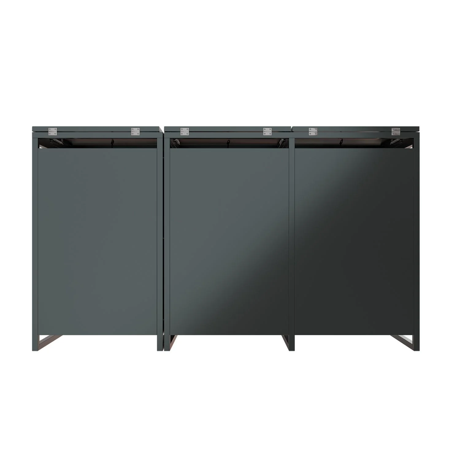 Boîte de rangement pour poubelle métallique Arel 2025