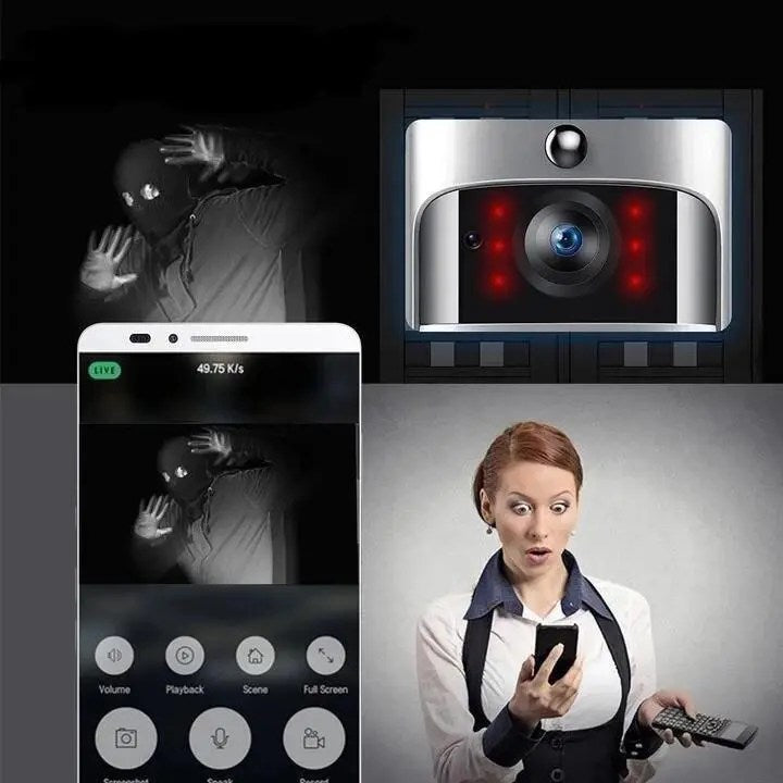 Intelligente Türklingel mit drahtloser Kamera