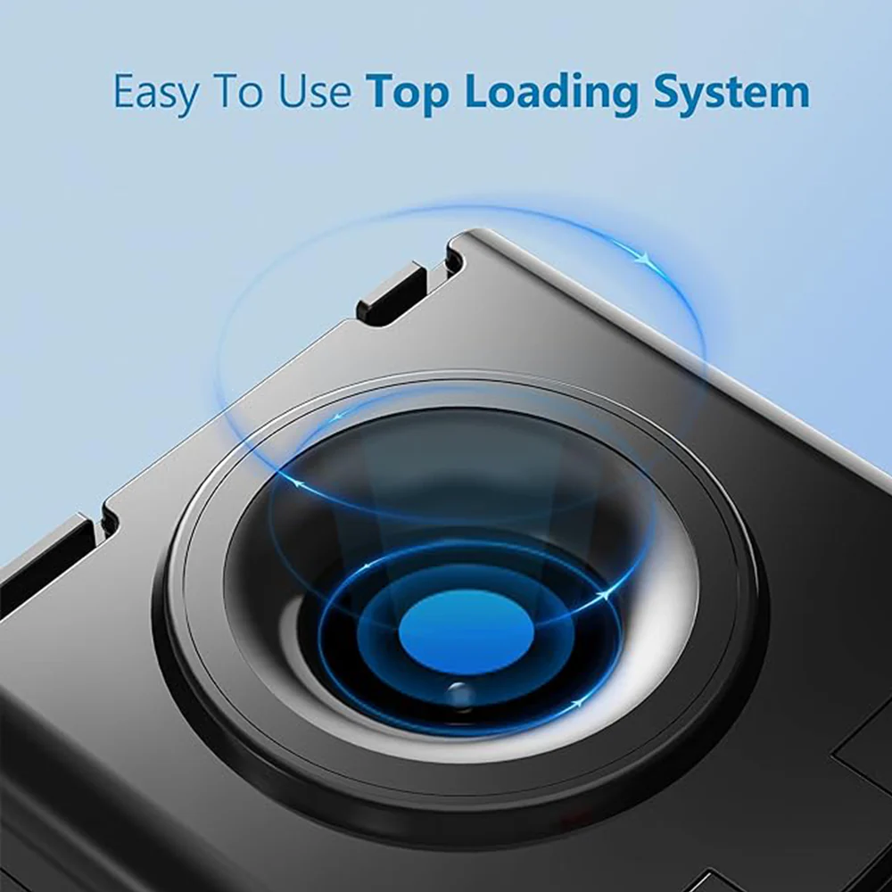 2025 EUHOMY Topbetjent Vanddispenser – Varmt og koldt vand til 3 eller 5 gallon flasker