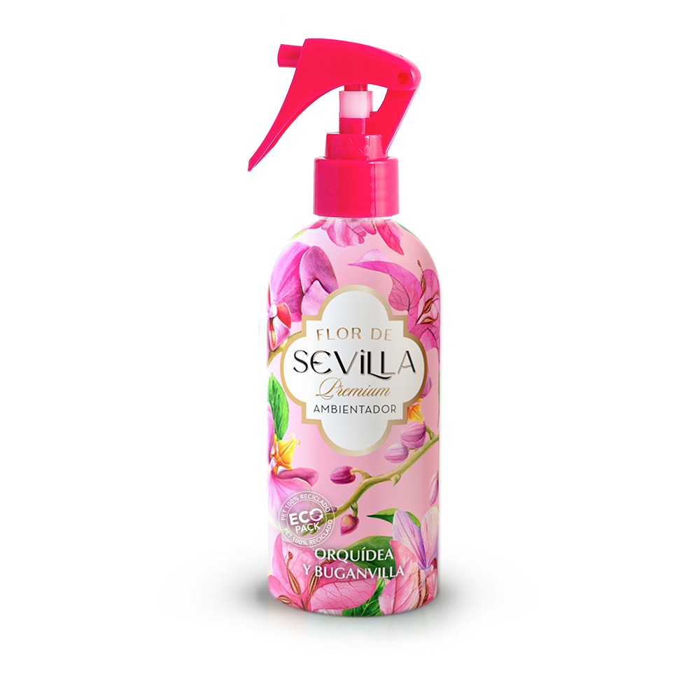 Premium-Lufterfrischer Flor de Sevilla Orchidee und Bougainvillea