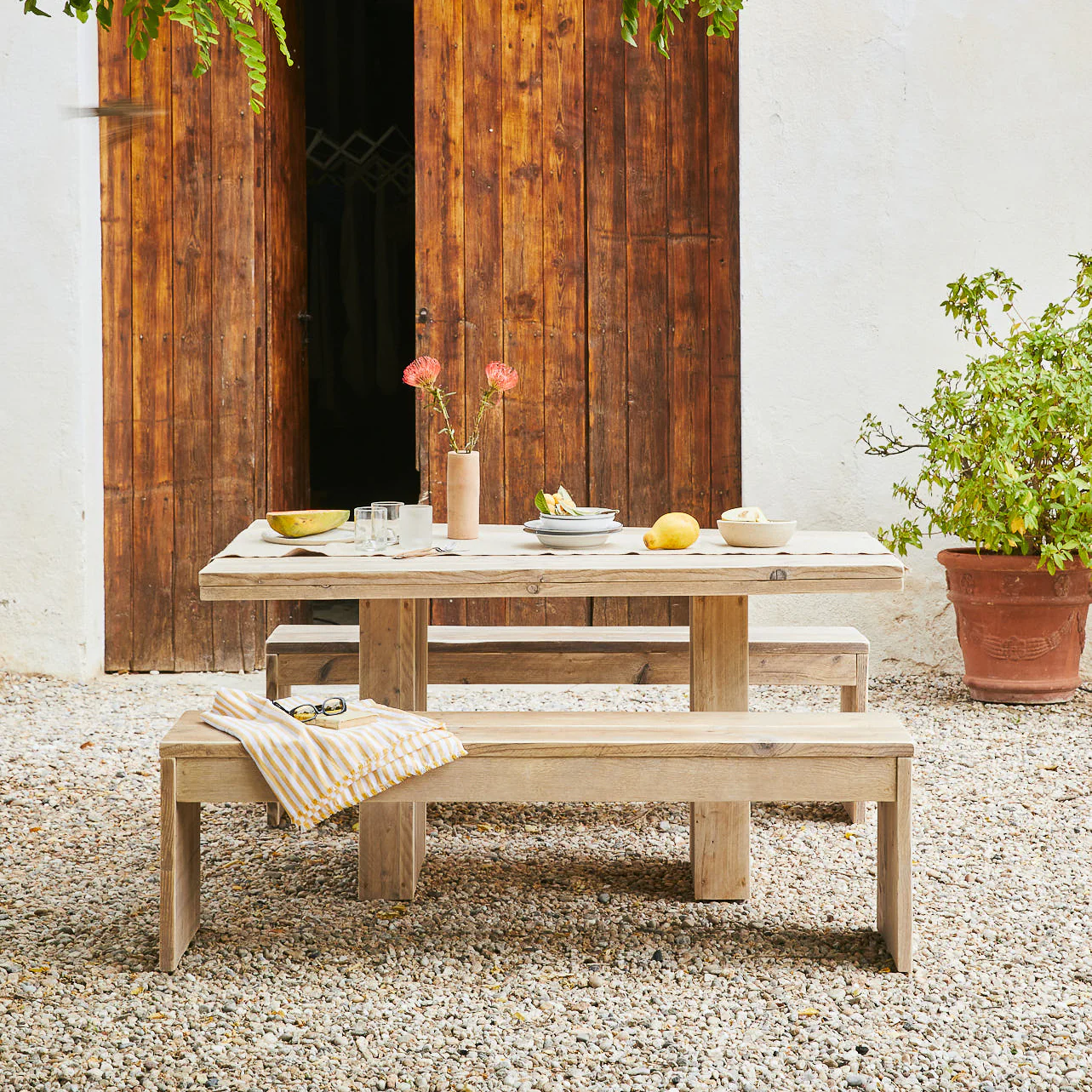 Table d'extérieur Mecia