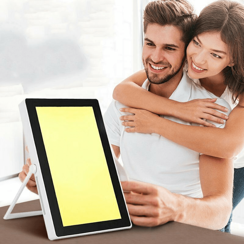 Premium-Lichttherapie-Lampenbox für saisonale affektive Störungen (Sonnenlichtlampe gegen Depressionen)