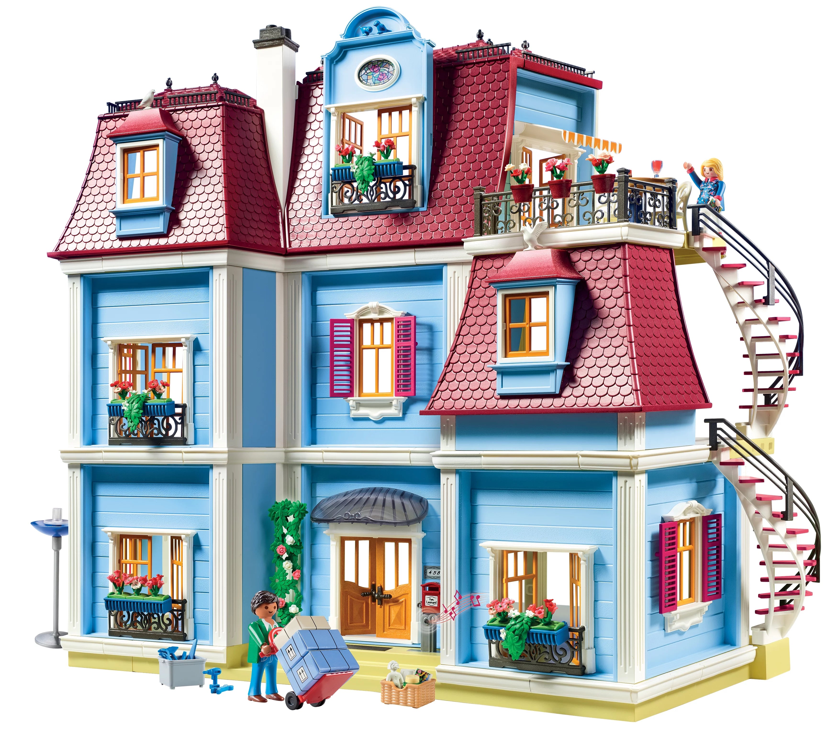 Maison de poupée Playmobil grand format (2025). Recommandée à partir de 4 ans.