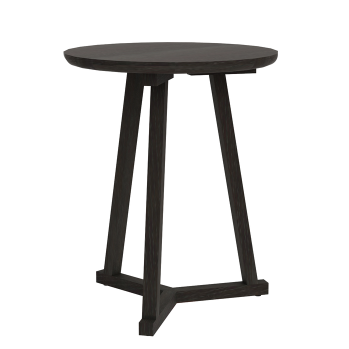 Mesa auxiliar con trípode - Negra