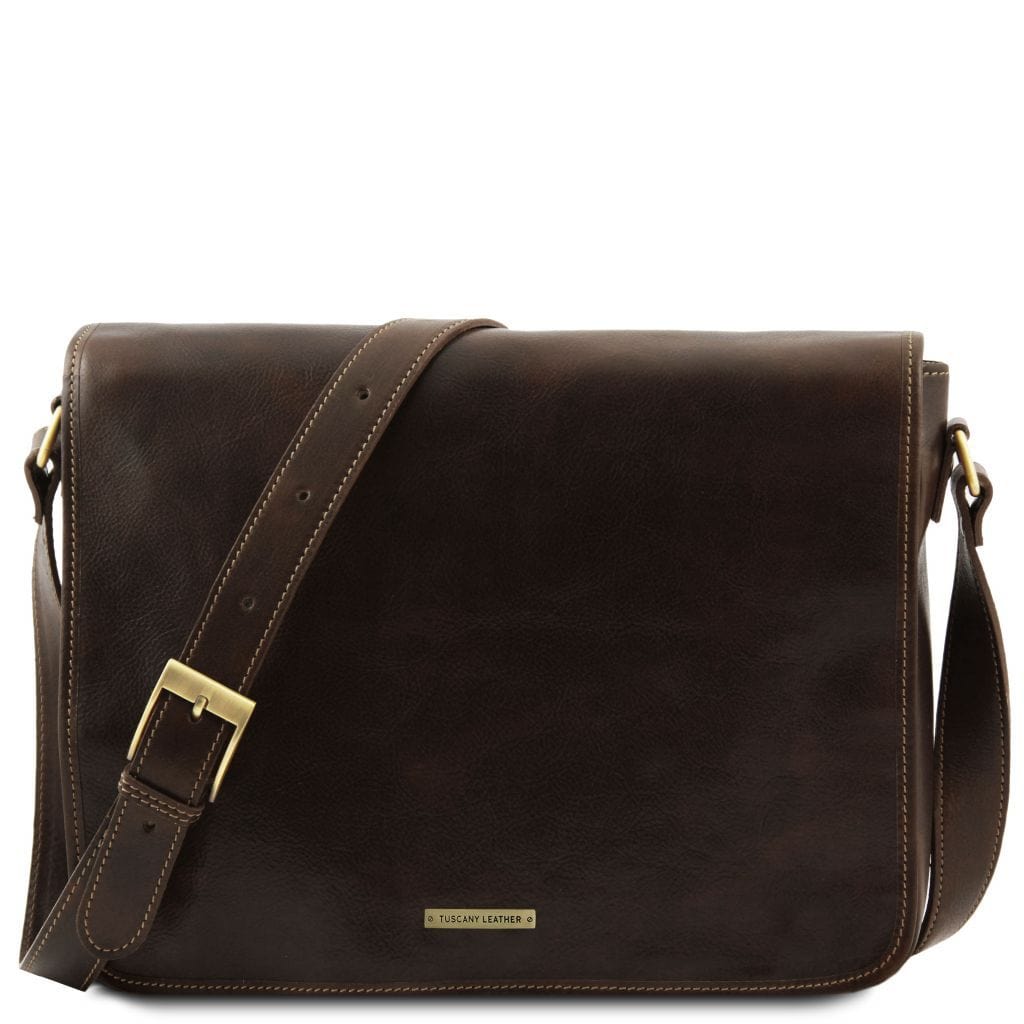 TL Messenger double - Crossbody leather bag | TL90475