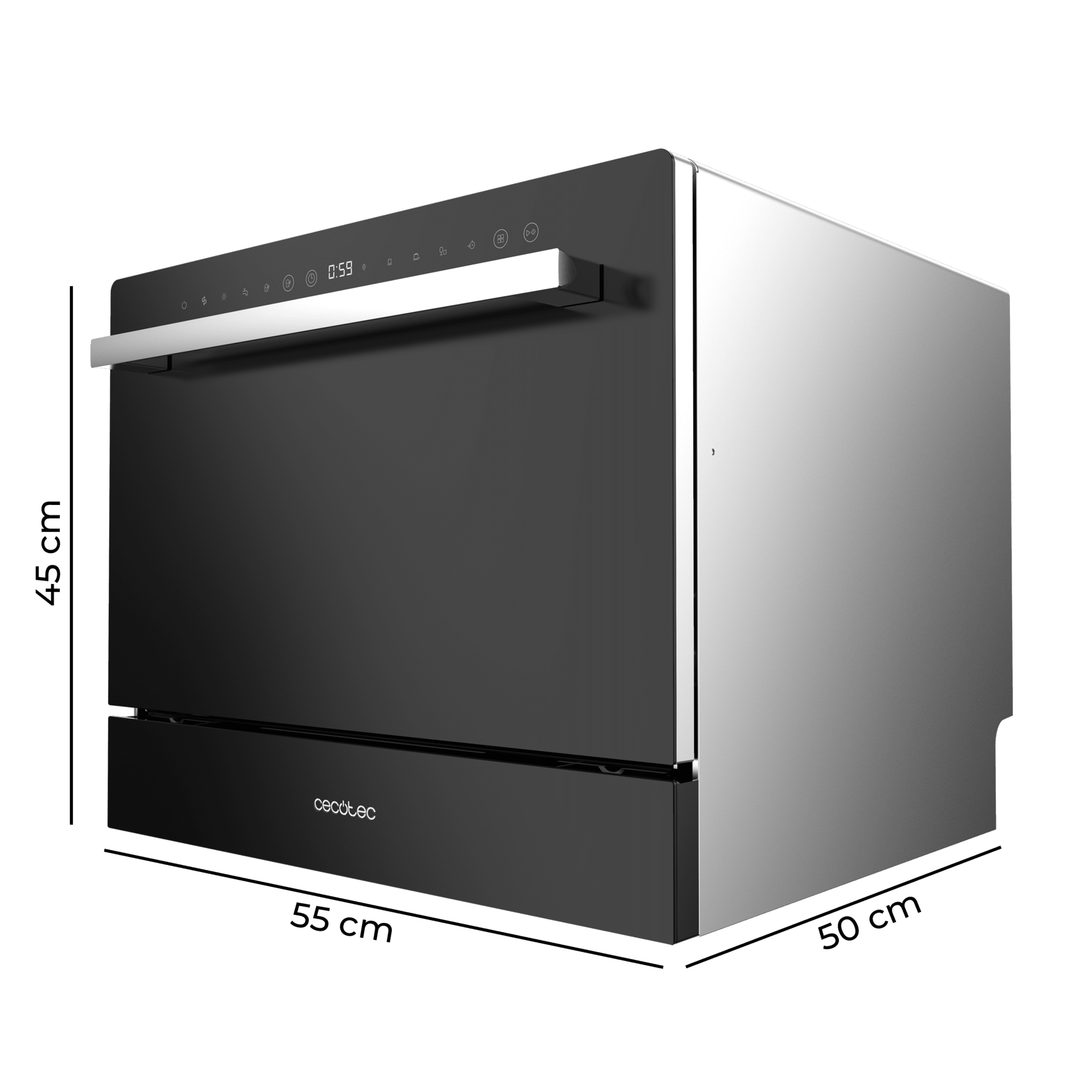 Bolero Aguazero 2400 Schwarzes Glas