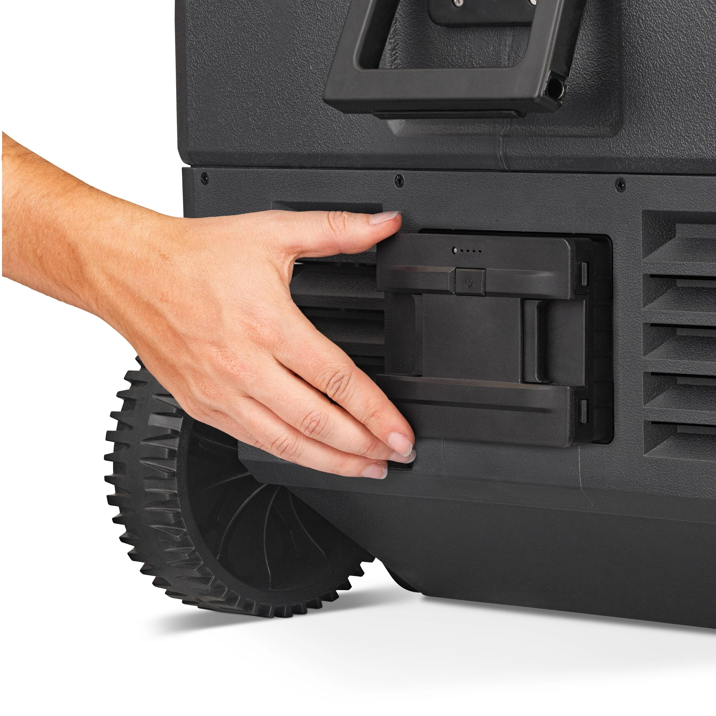 2025 Newair® 173W aftageligt og genopladeligt litiumbatteri til byggepladskøler