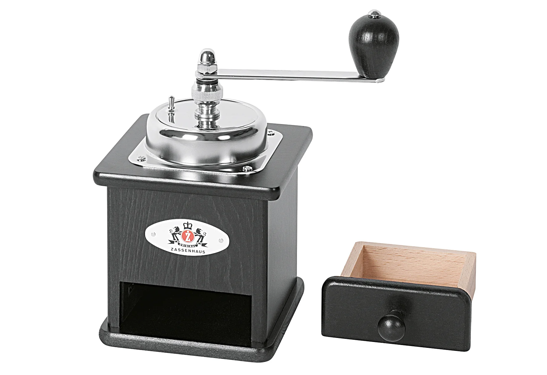 2025 Brasilia kaffekværn sort 12x12,5x20 cm