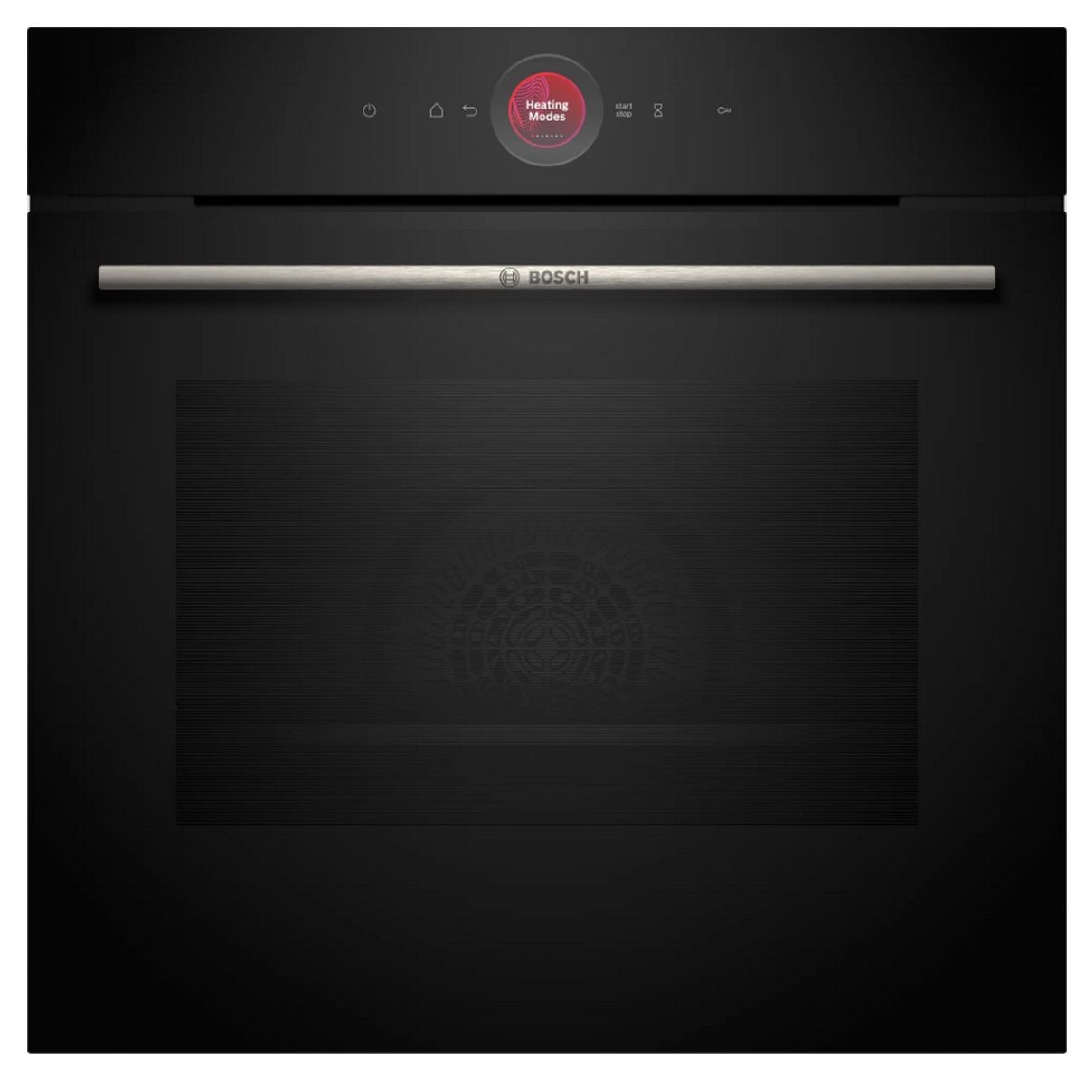 Bosch Einbau-Multifunktionsbackofen 71 l 60 cm A+ EcoClean Schwarz - HBG7541B1