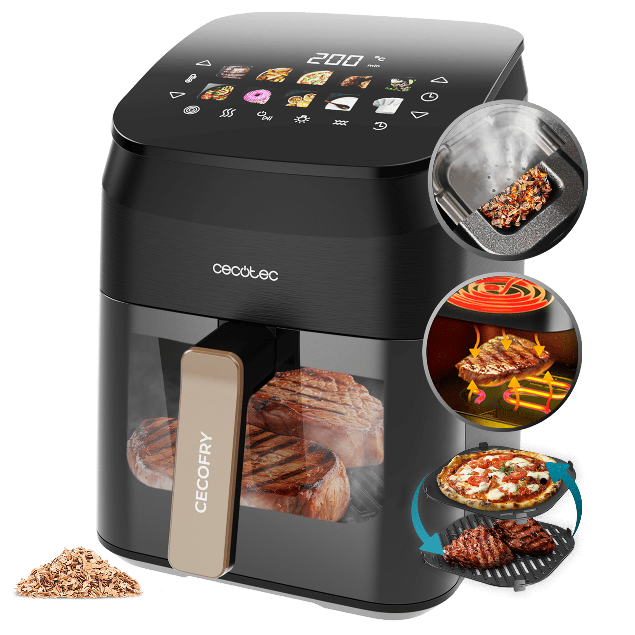 Cecofry&Grill Smokin' 4500