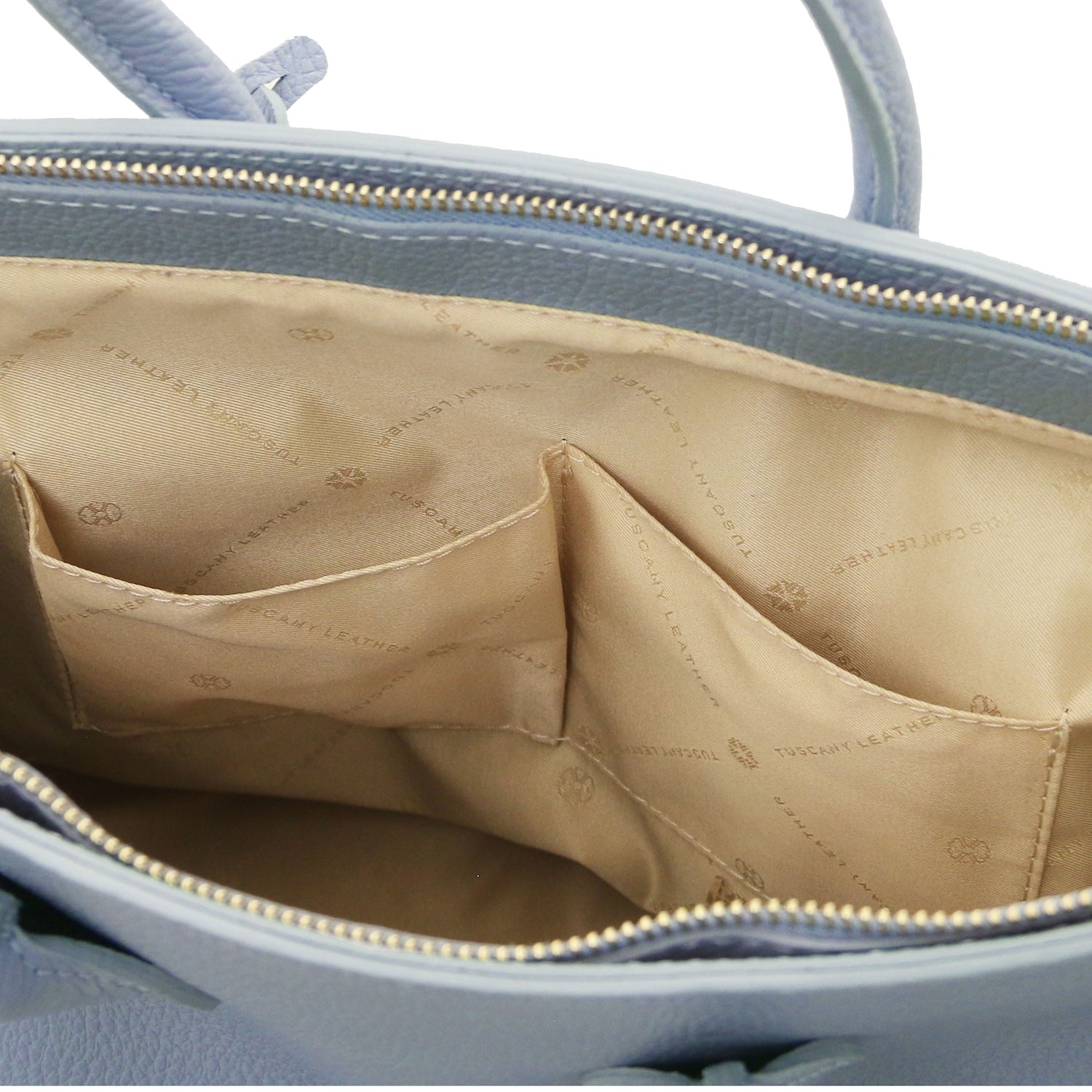 TL Bag - Leather handbag with golden hardware | TL141529