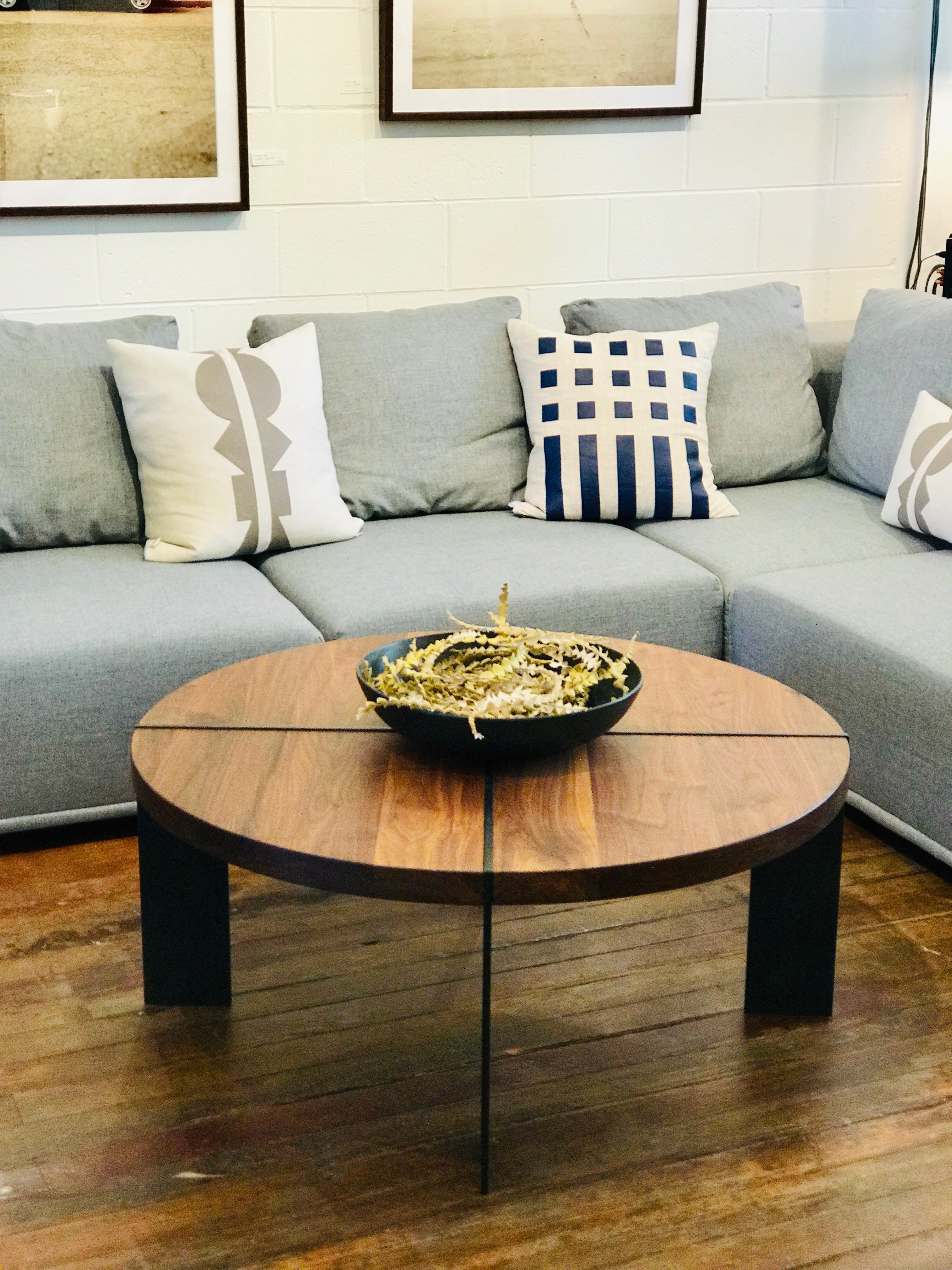 Mesa de centro Dial - Nogal