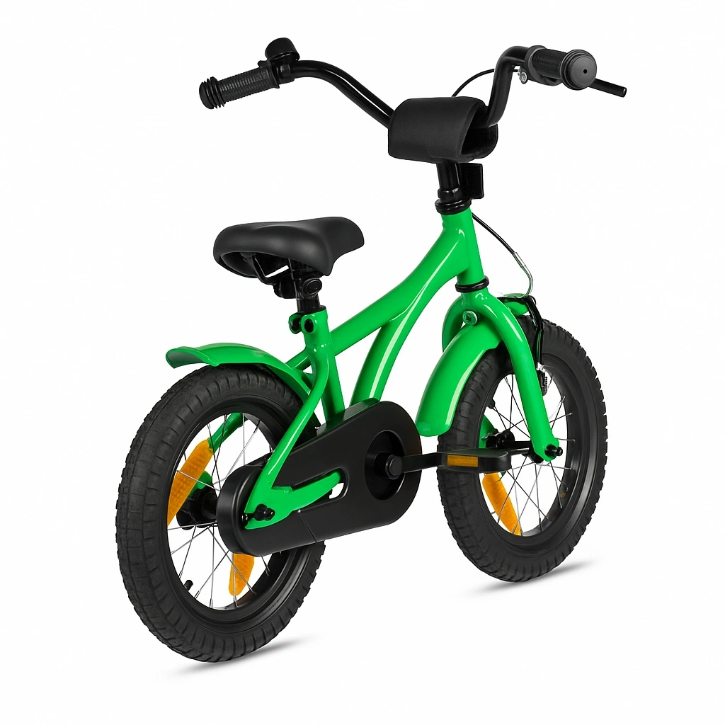 Vélo enfant vert, adapté aux enfants, matériau durable - LqjRWBNM97gs
