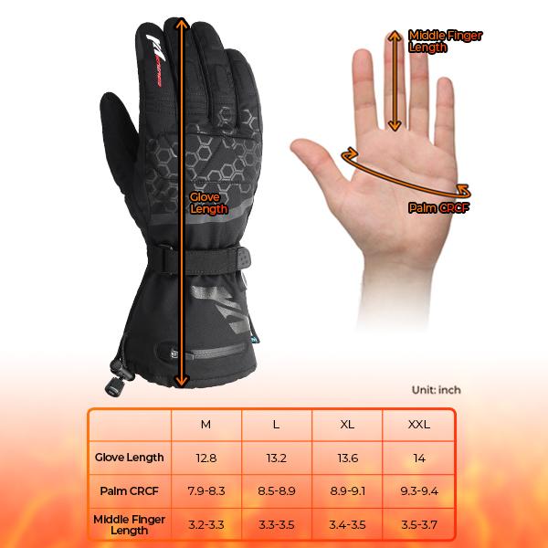 (Cadeau gratuit) Gants chauffants Kemimoto pour UTV, moto et motoneige