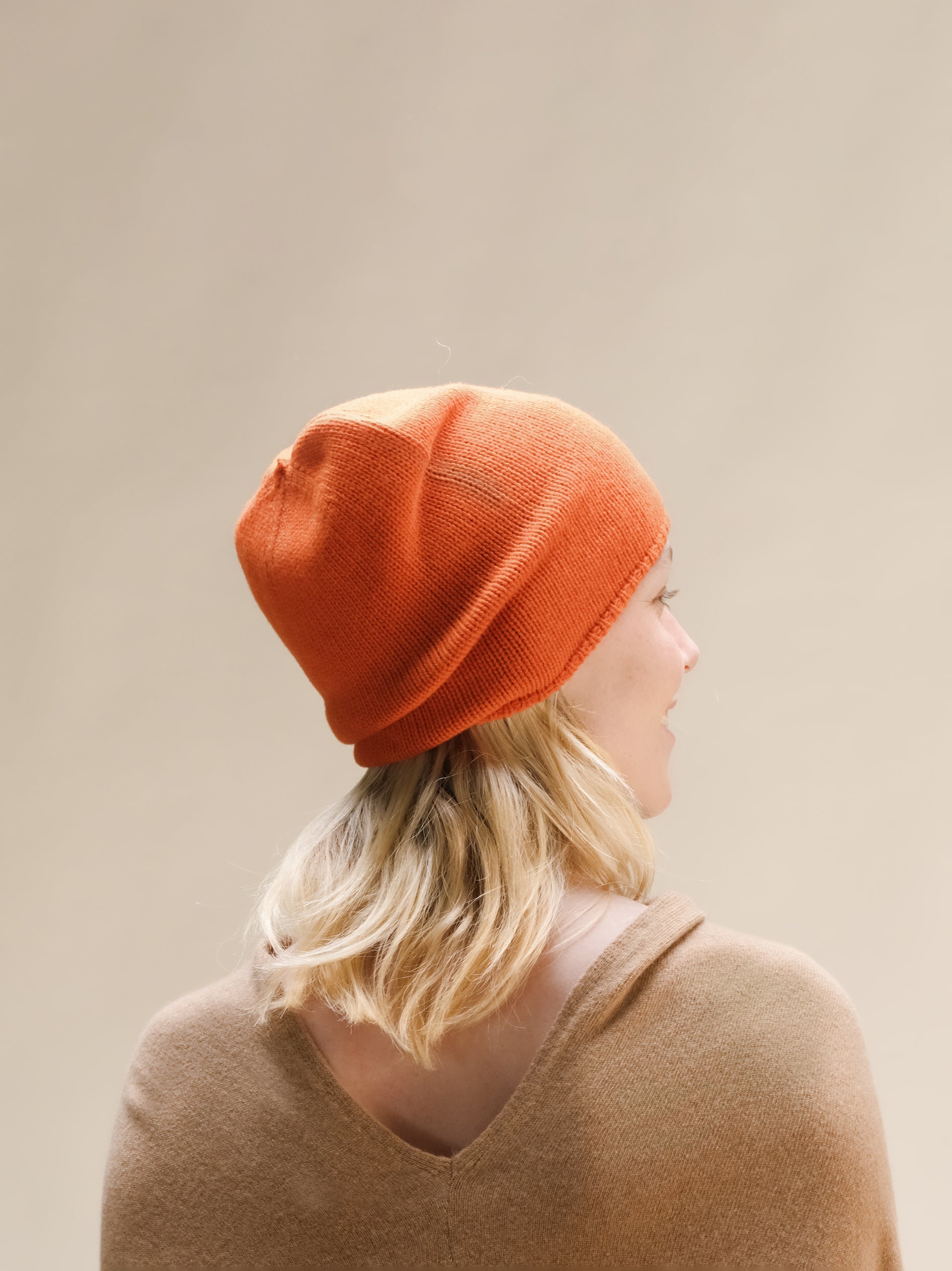 Wool & Cashmere Mix Beanie (3D-Knit)