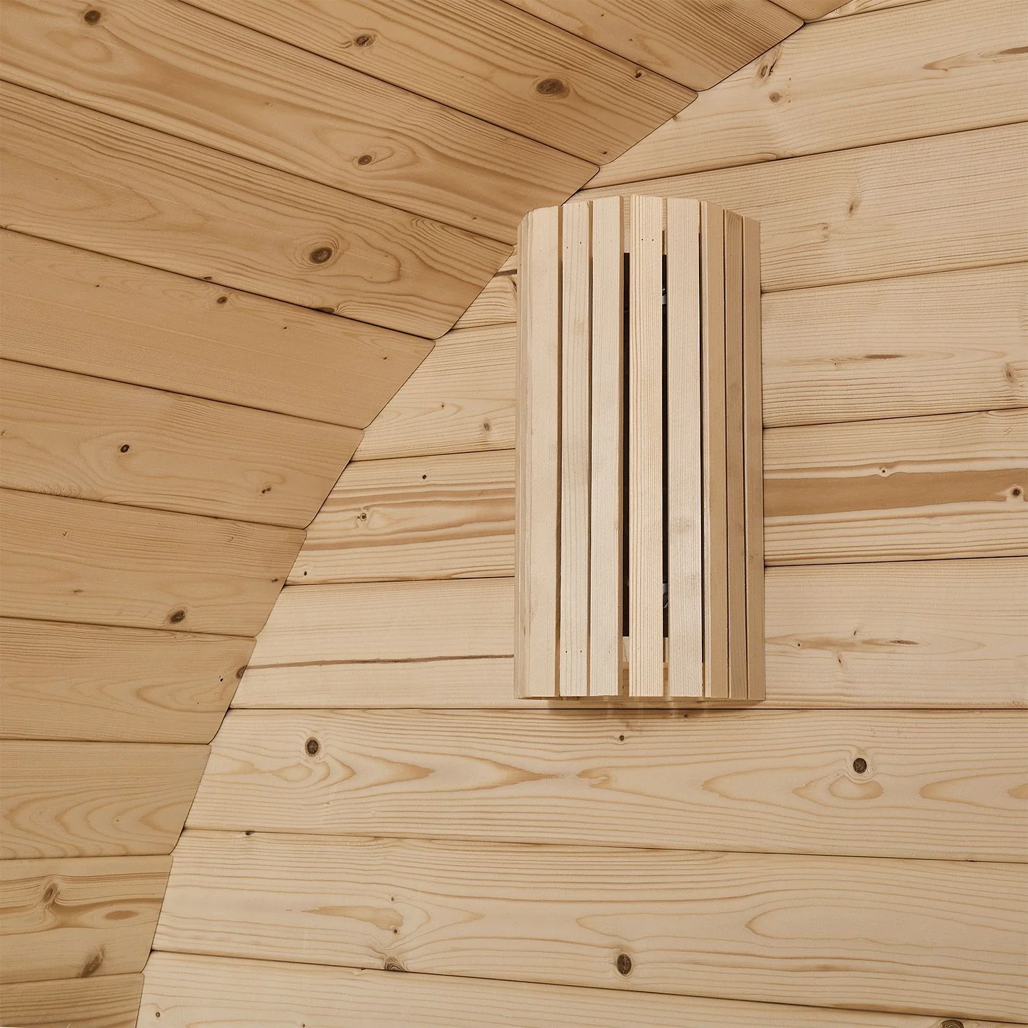 2025 Spitzbergen Fasssauna mit Saunaofen