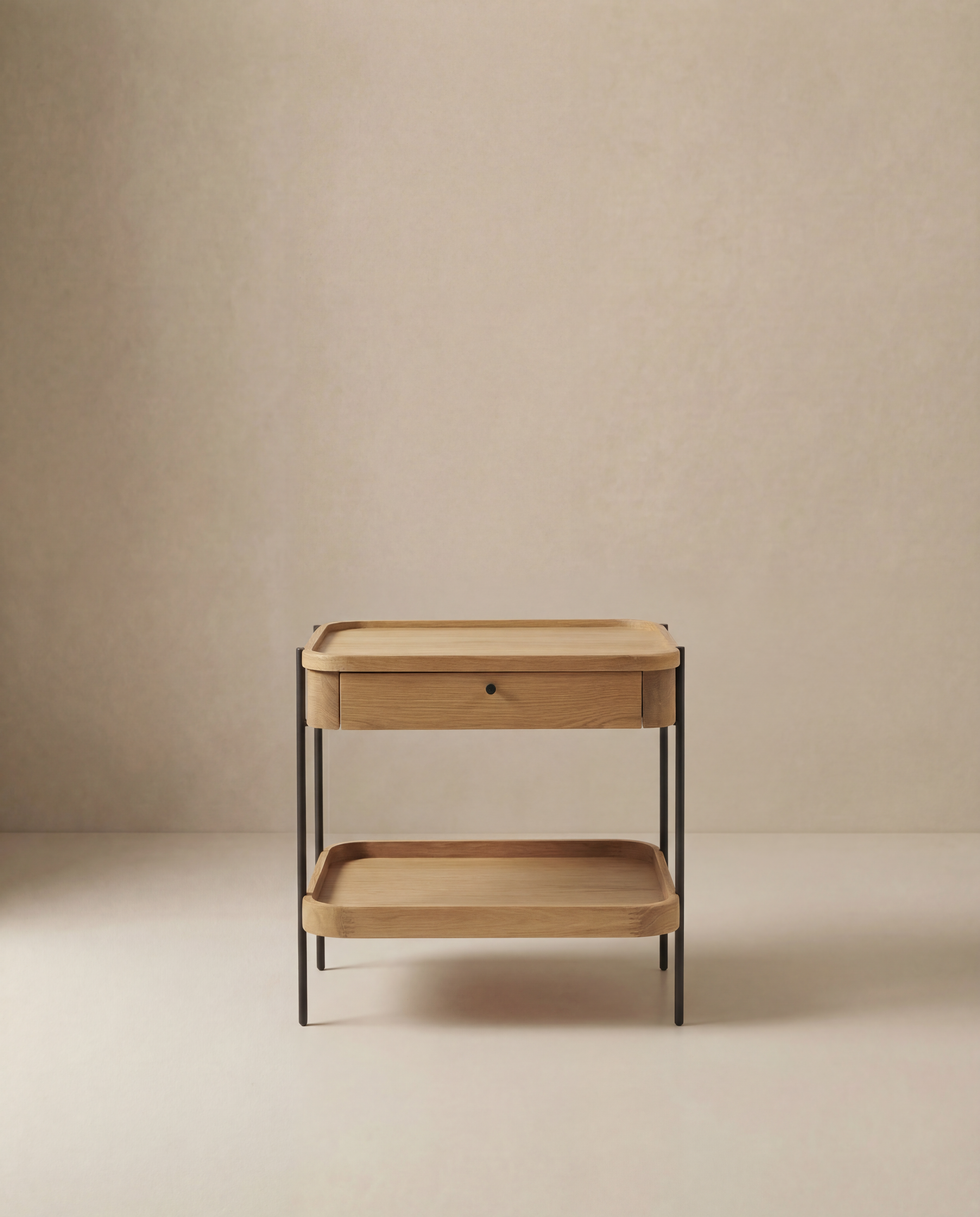 Humla Side Table With Storage