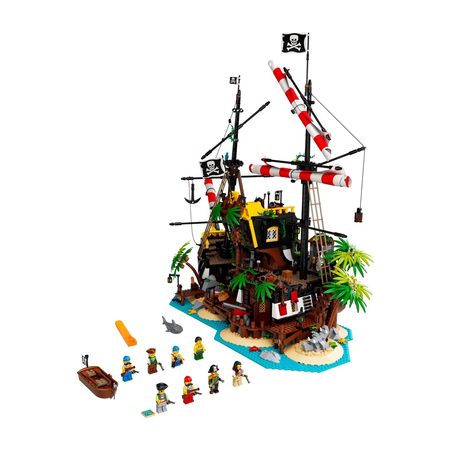 LEGO Pirates of the Bay Barracuda 21322 Byggesæt (2545 dele)