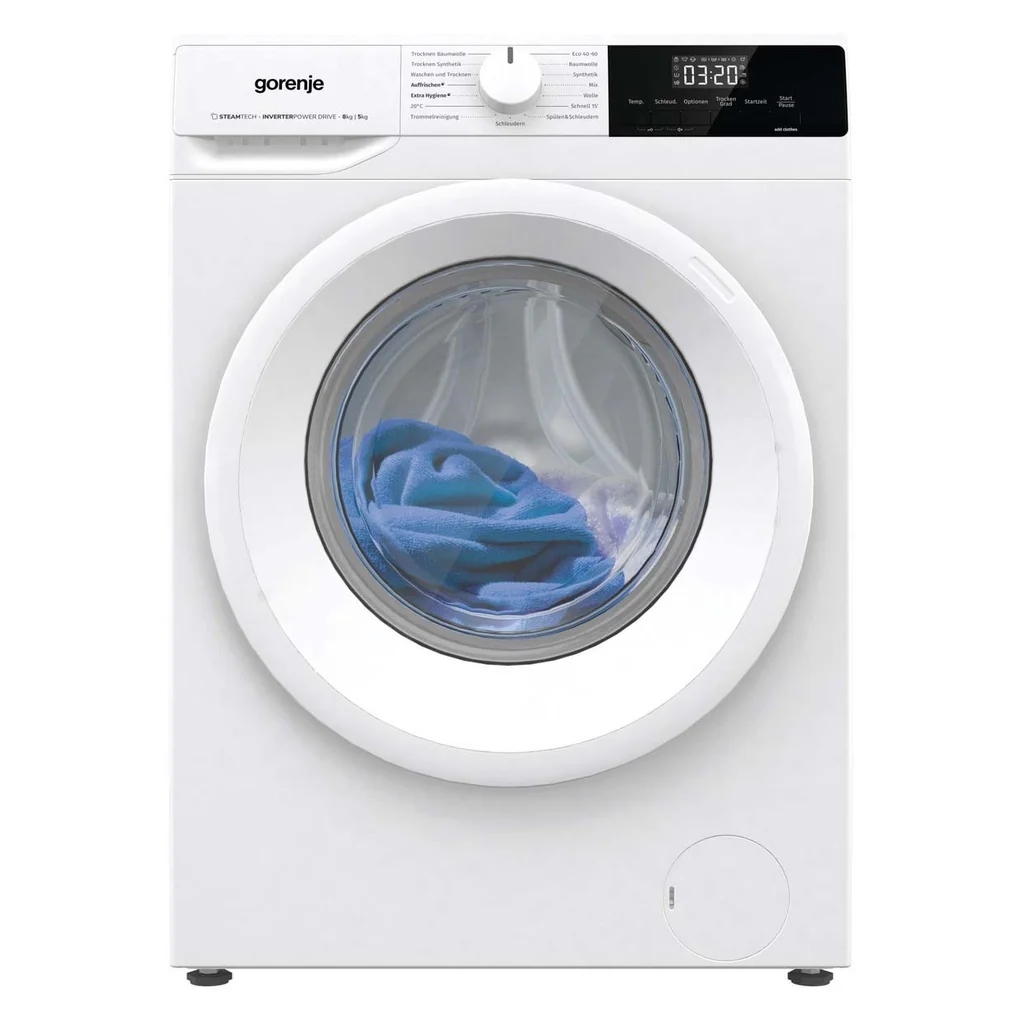 Gorenje W3D2A854ADPS/DE Waschtrockner, Baujahr 2025, 8/5 kg, 1400 U/min, mit Dampffunktion