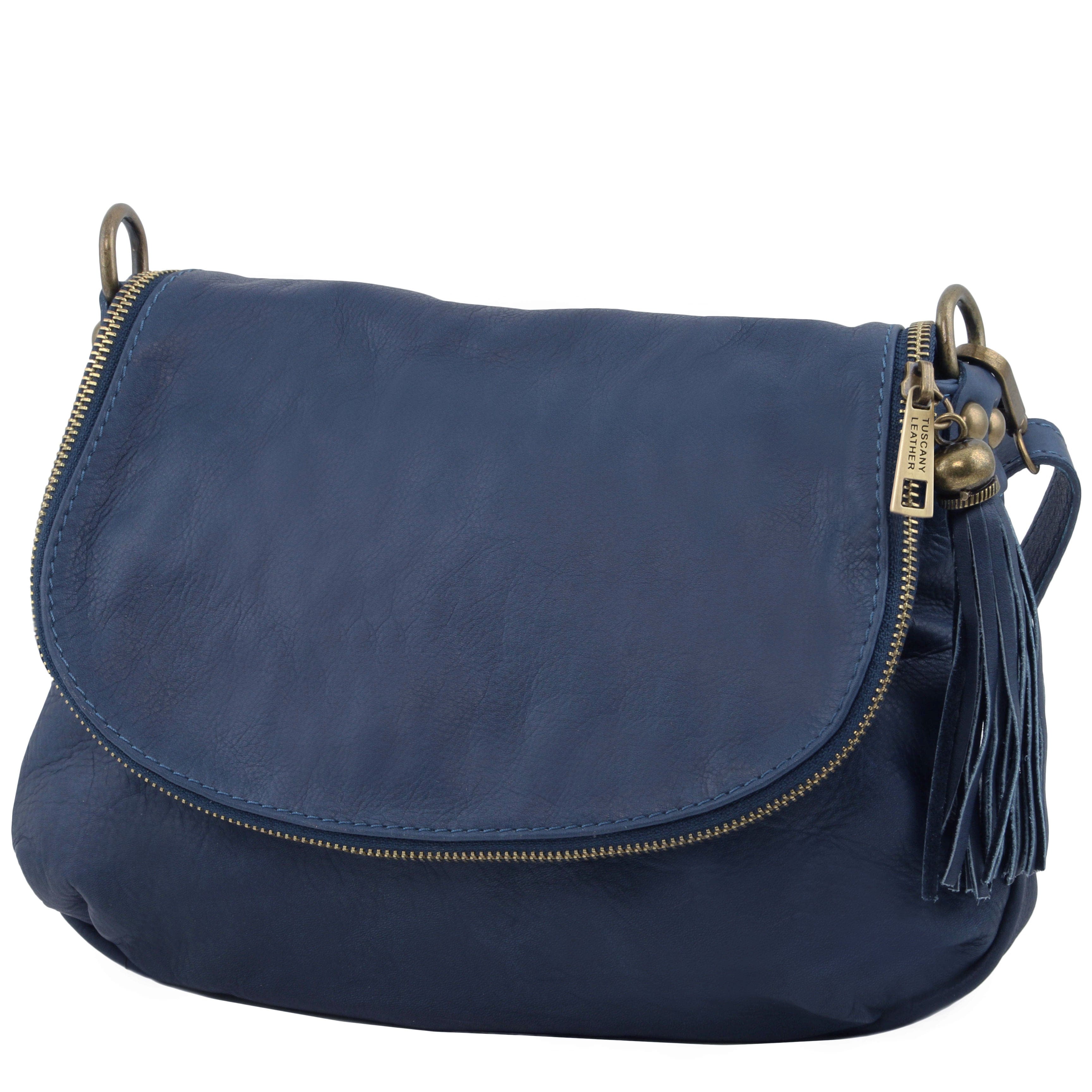 TL Bag - Soft leather shoulder bag with tassel detail | TL141223