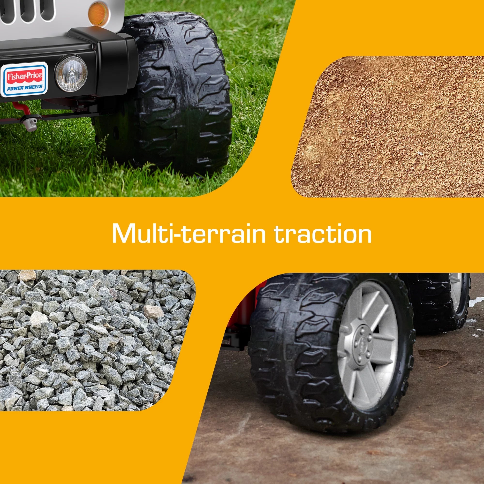 Jeep Wrangler électrique Power Wheels 2025. Véhicule électrique 12 V. Vitesse maximale : 8 km/h