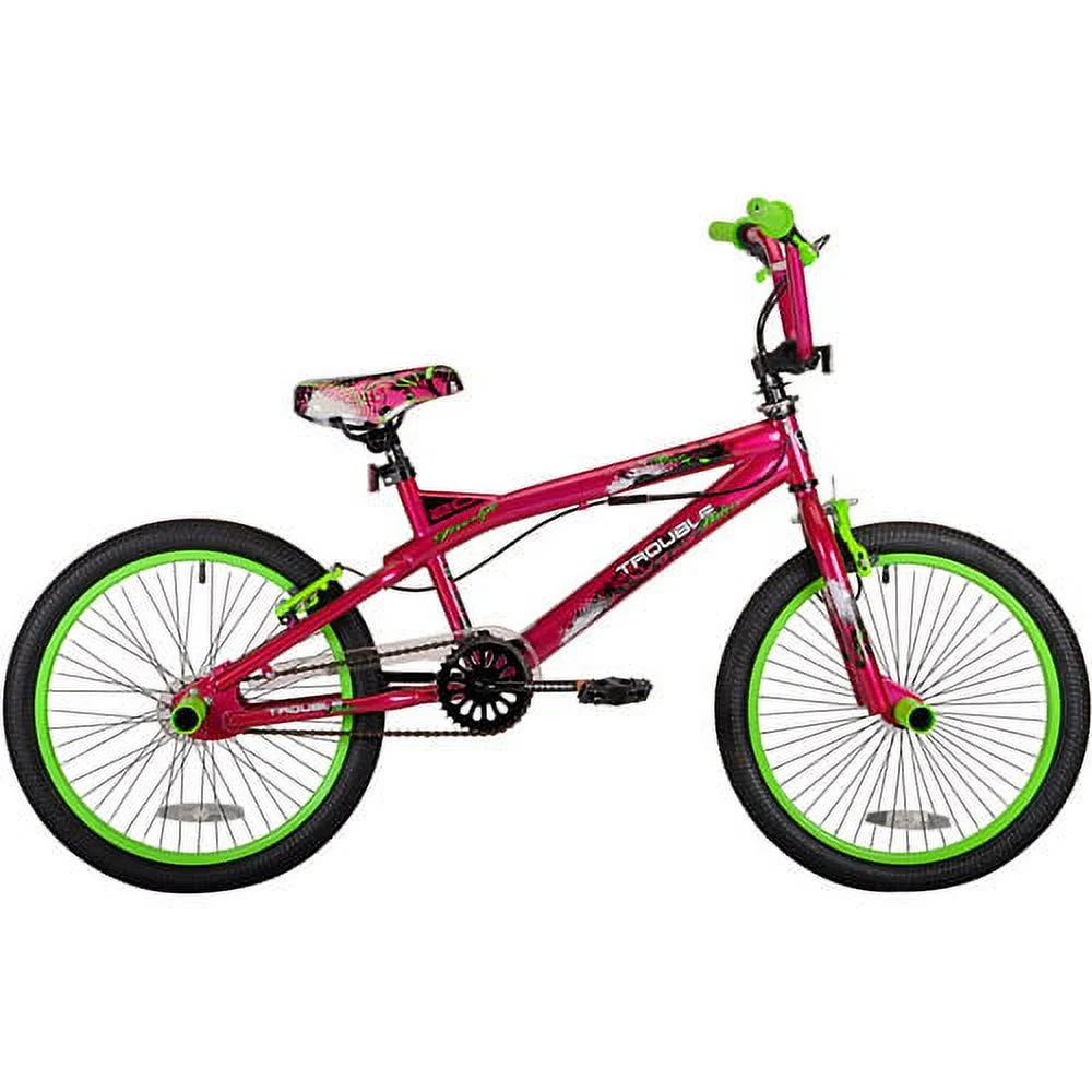 Kent Trouble 20-tommer BMX til piger. Pink.