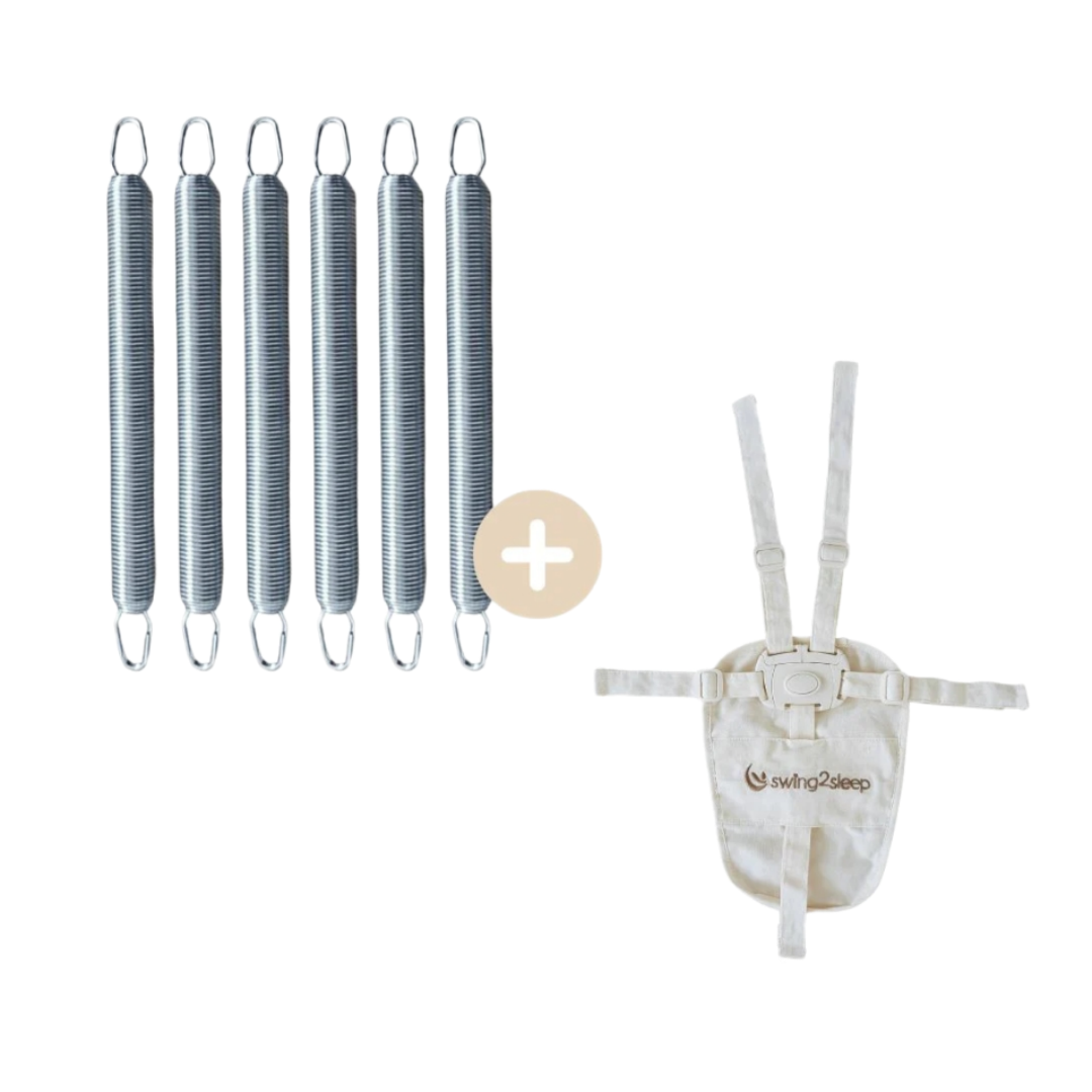 Forlængersæt (XL-fjedre + fastgørelsessystem) – Vokser med dig, med total sikkerhed