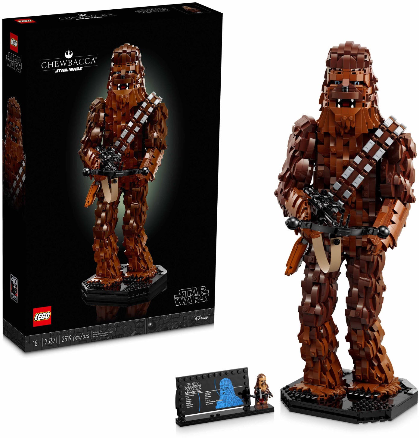 LEGO – Star Wars Chewbacca figurbyggesæt til voksne 75371