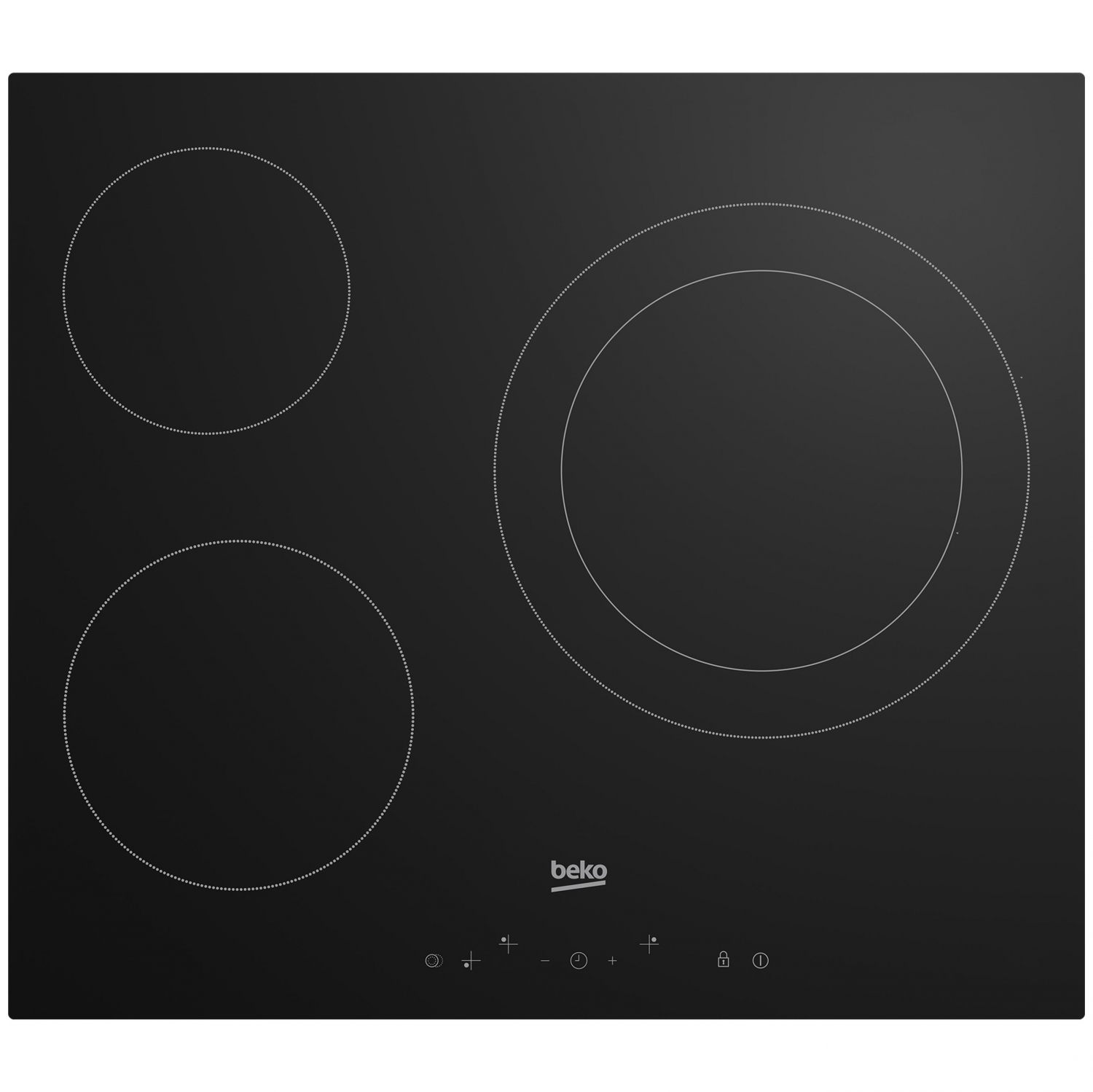 Beko BBSE12122XD Ovn- og keramisk kogepladesæt