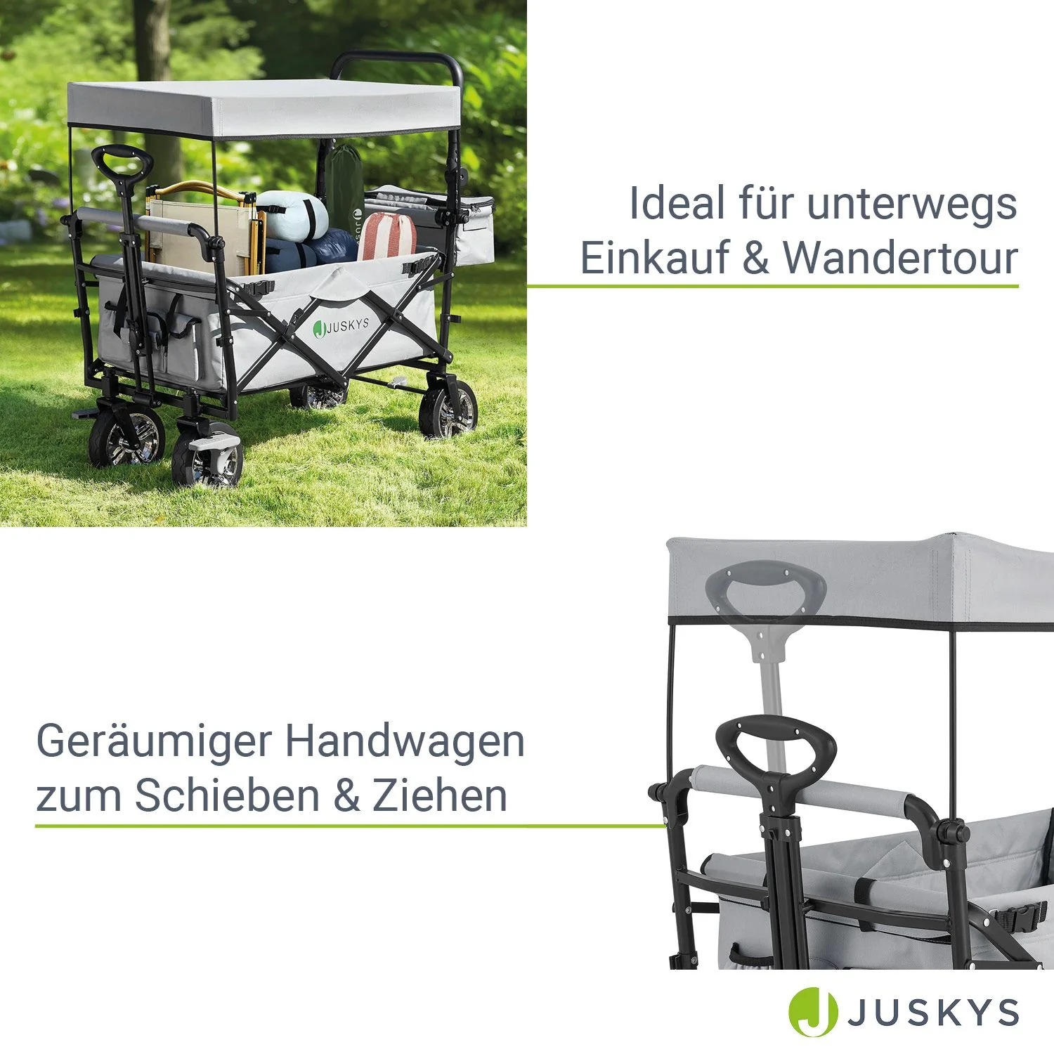 Poussette pliante 2025 avec toit et sac