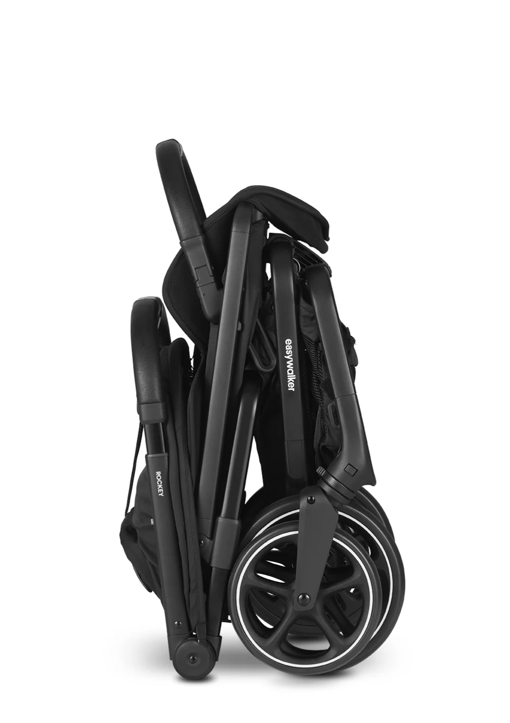 2025 Rockey L Pure Black Kinderwagen – Ihr geländegängiger Kinderwagen von EASYWALKER