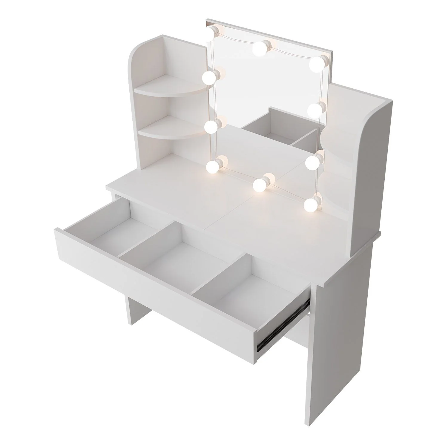 Bella Schminktisch 2025 mit Melly Hocker