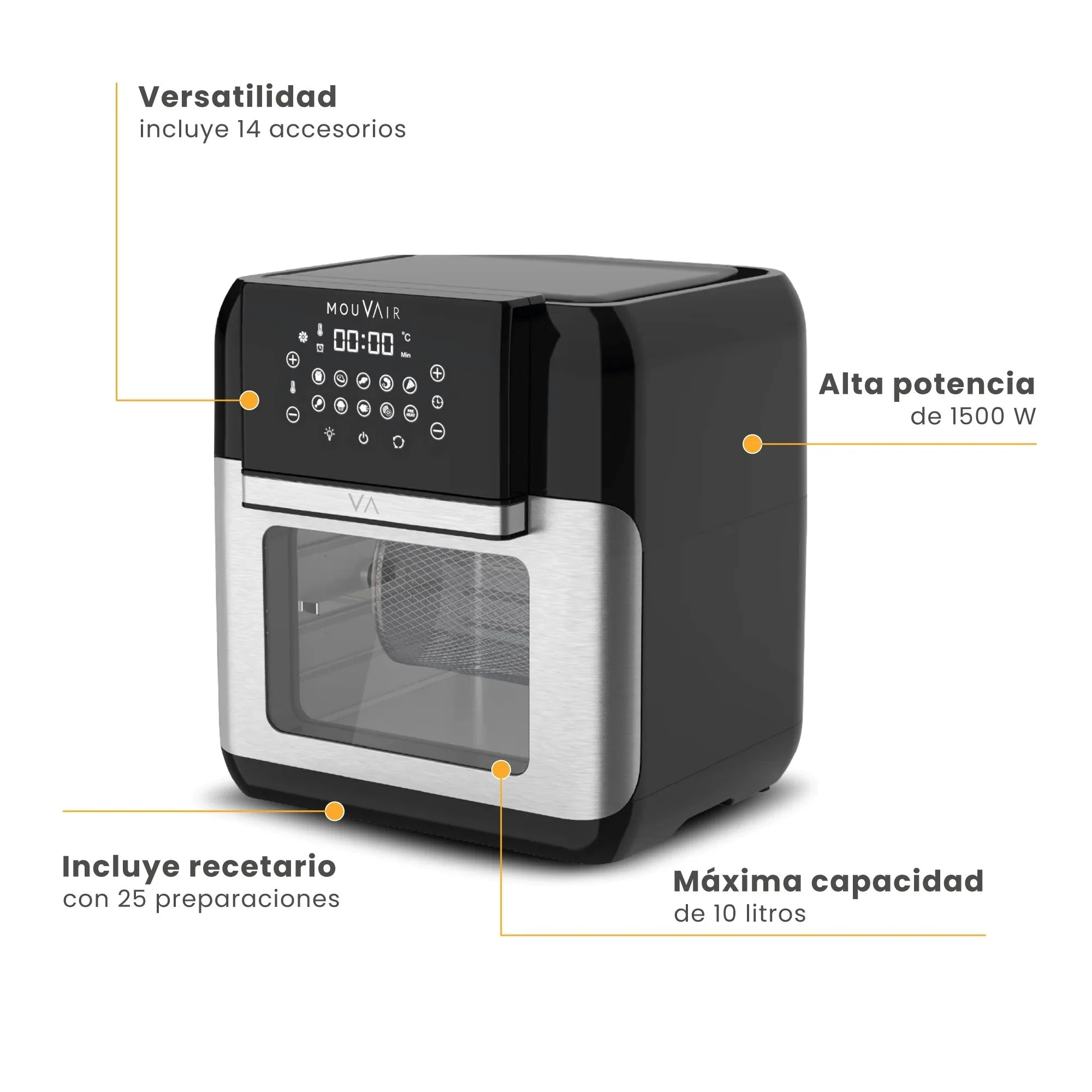 2025 Mouvair Crisp 10L Airfryer