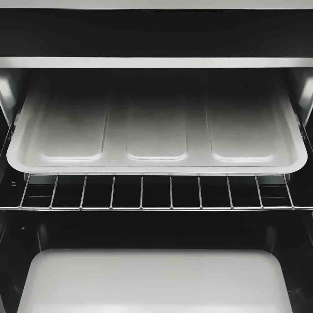 10-Liter-Multifunktions-Elektro-Mini-Tischbackofen – HR-10mini – 1600 W – Schwarz