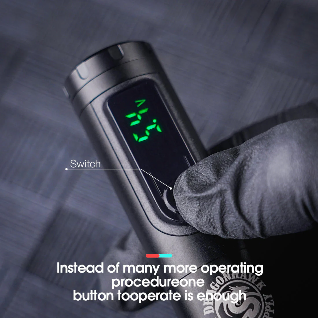 Dragonhawk X4 Pen Kabellose Tätowiermaschine