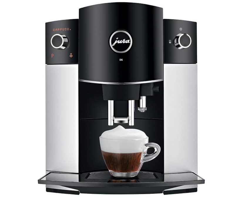 Jura D6 Platinum automatisk kaffe-/espressomaskine
