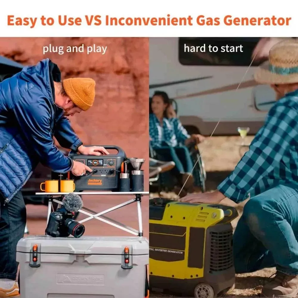 Générateur solaire Jackery 2000 (2025) avec 4 panneaux solaires SolarSaga de 200 W