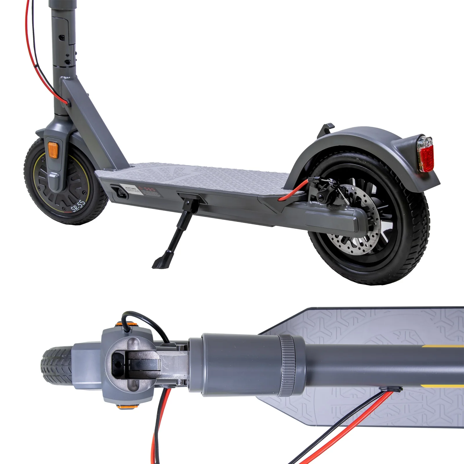 KSR Shell SR-5S Elektroroller, Baujahr 2025, 350 W, grau, mit Straßenzulassung (StVZO)