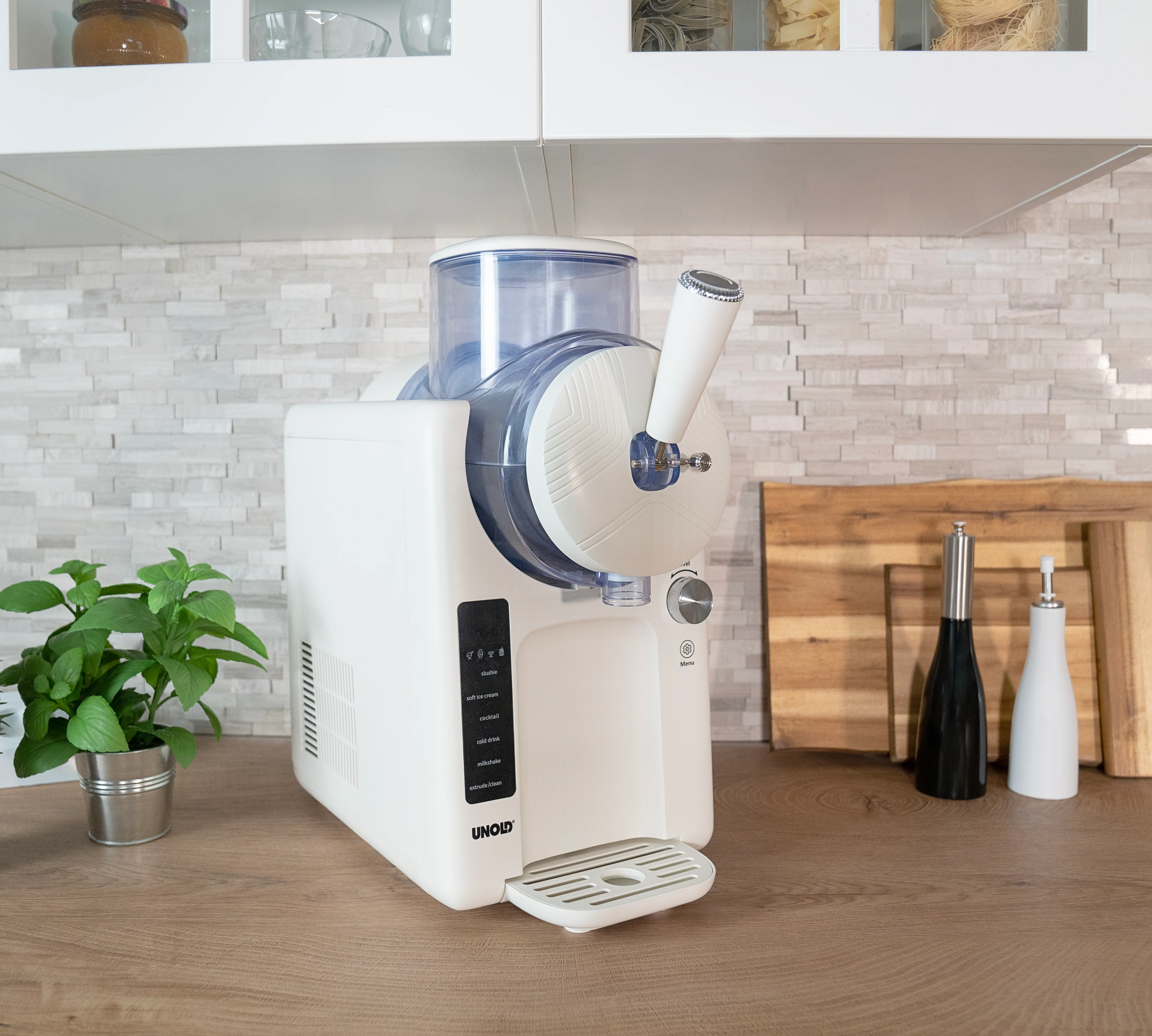 2025 Sofie 2-i-1 slush- og italiensk ismaskine