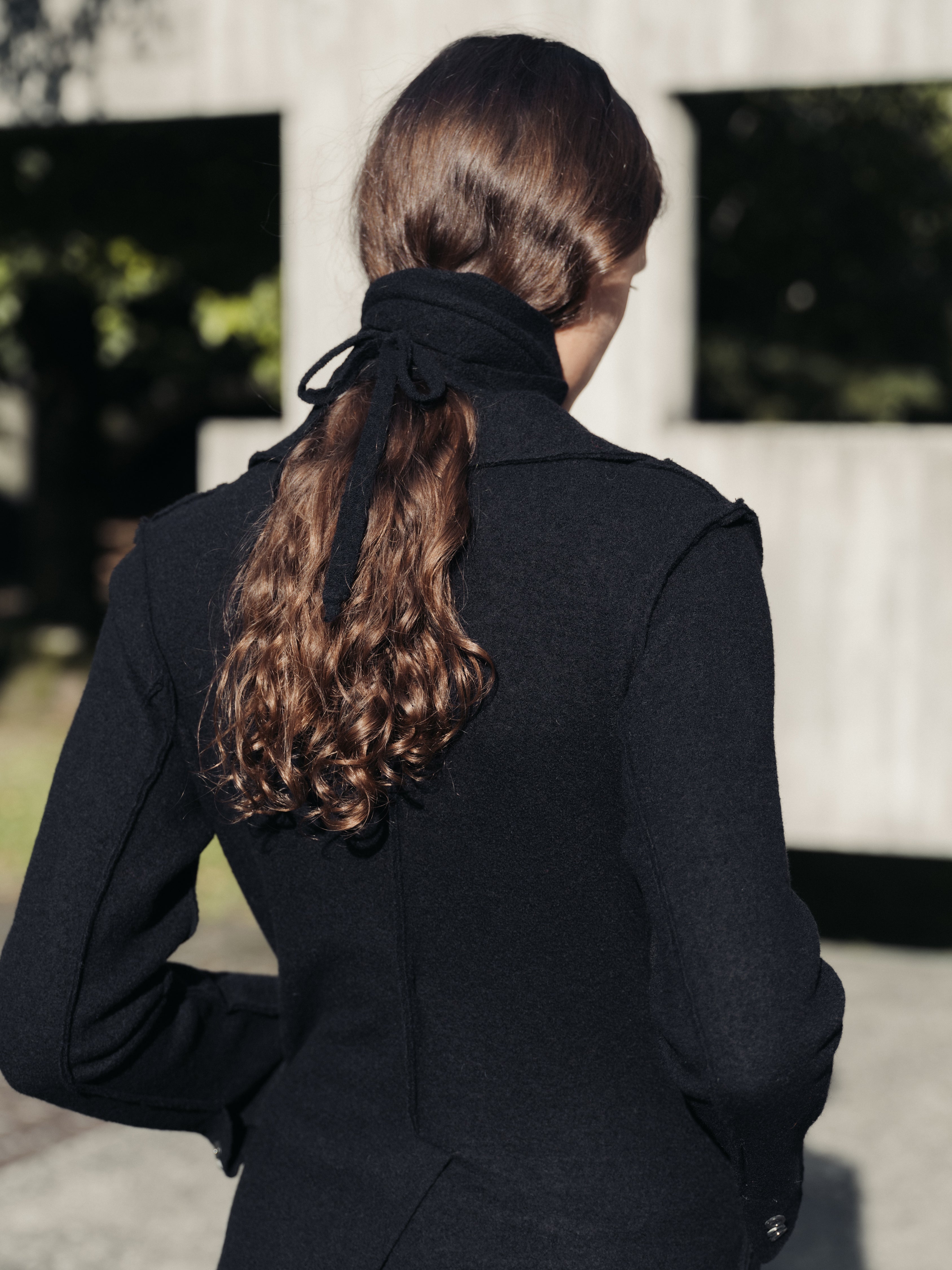 Boiled Wool Bar Jacket