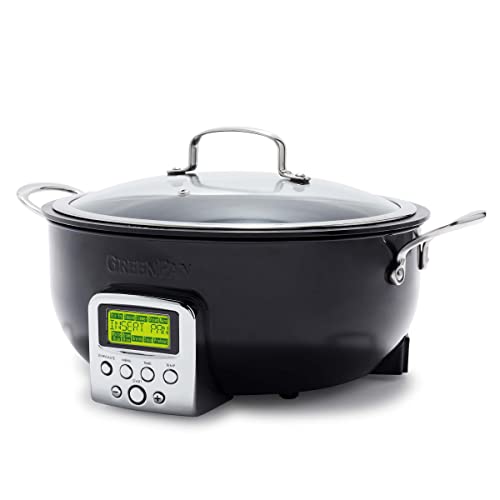 2025 GreenPan Essential elektrisk wokgryde. Tåler opvaskemaskine.