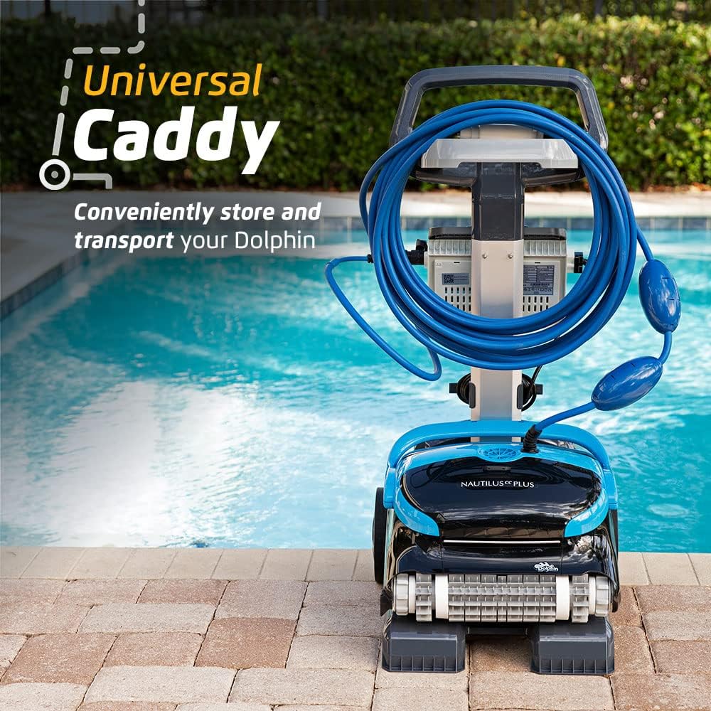Robot nettoyeur de piscine Dolphin Nautilus CC 2025 pour piscines jusqu'à 10 mètres – Brosse pour grimper aux parois