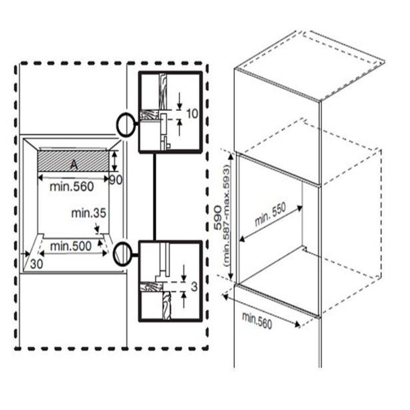 Beko Bbie18300W Weißer Backofen
