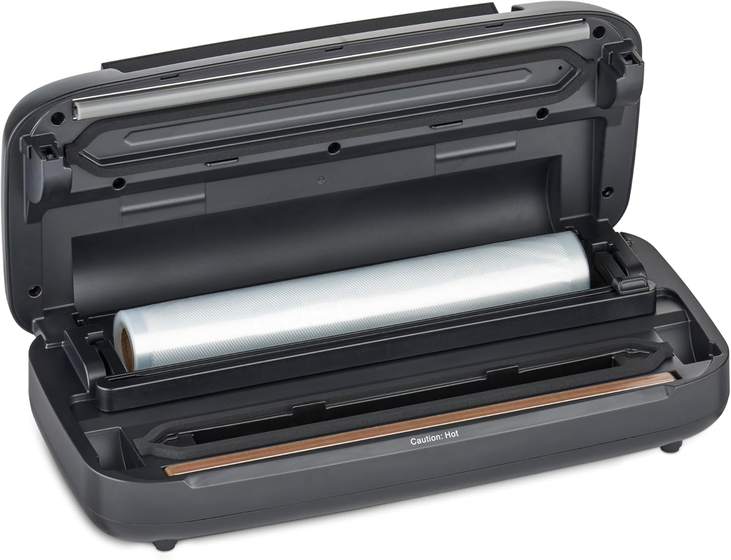 CASO VRH 790 Advanced Pro – Hochwertiger Vakuumierer für den privaten und professionellen Einsatz – Bis zu 200 Vakuumierzyklen in Folge möglich – Automatisches Vakuumieren von Flüssigkeiten – Edelstahl