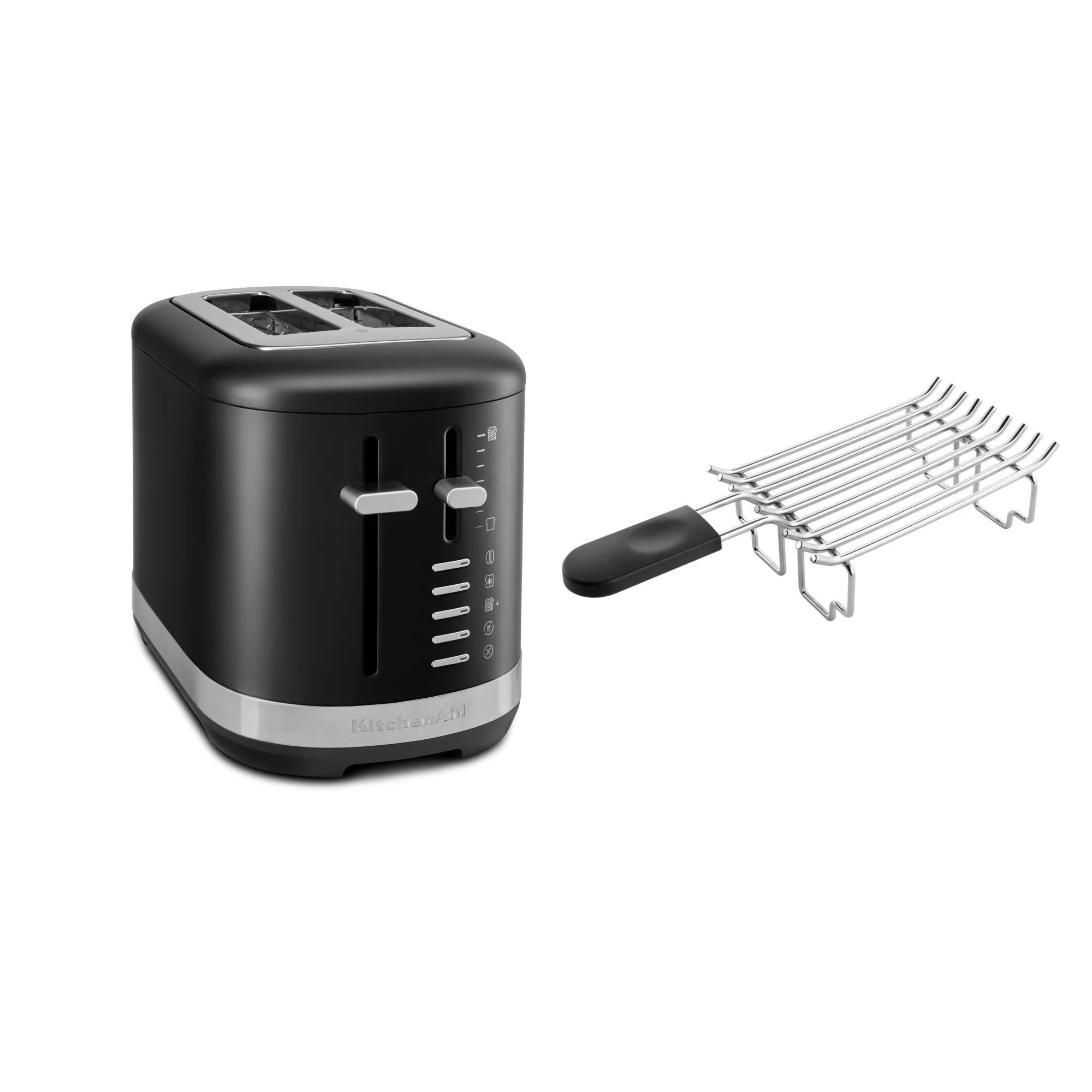 KitchenAid 2-teiliges Set 2025: Toaster + Brötchenhalter 5KMT2109