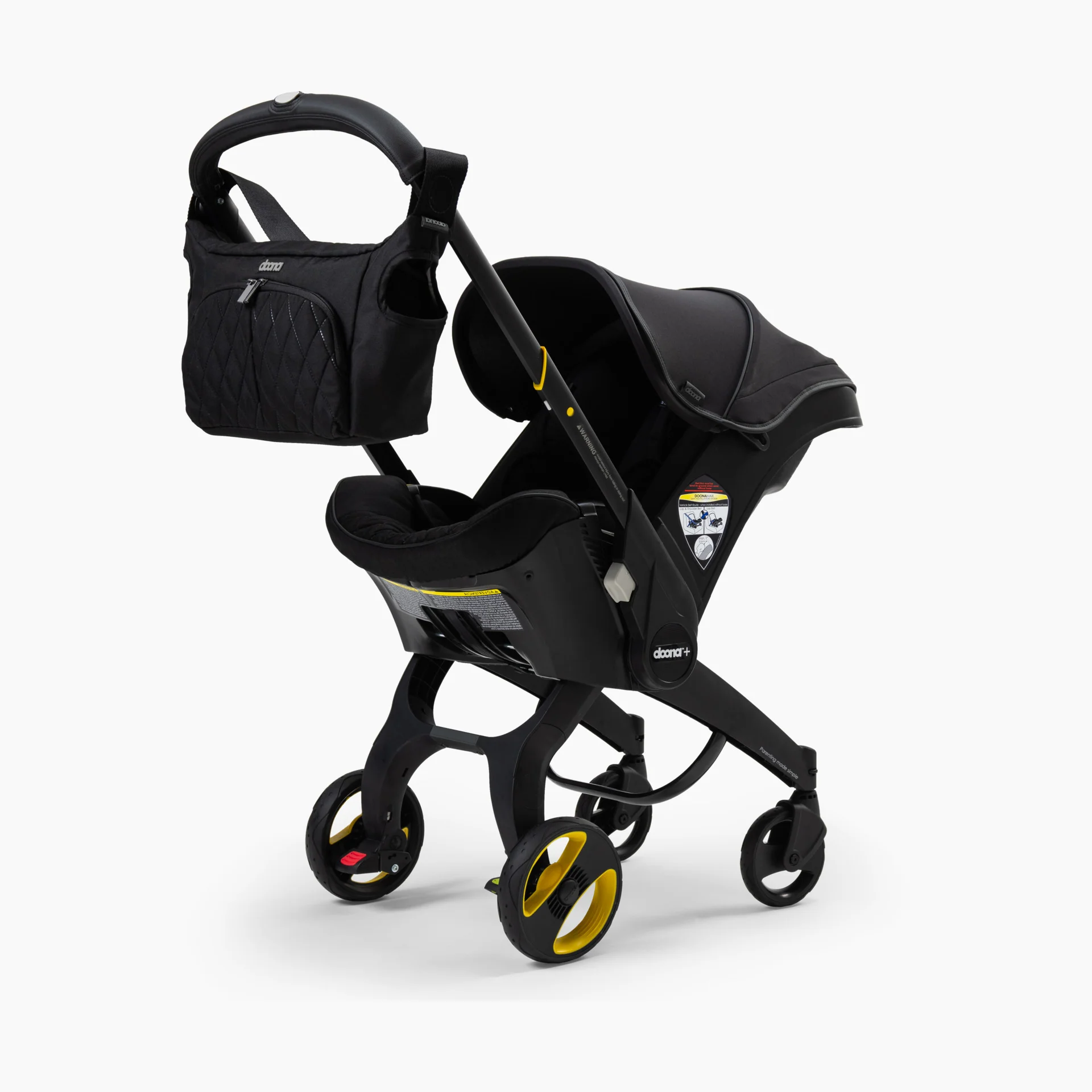 2025 Doona babyautostol + klapvogn – Midnight Edition