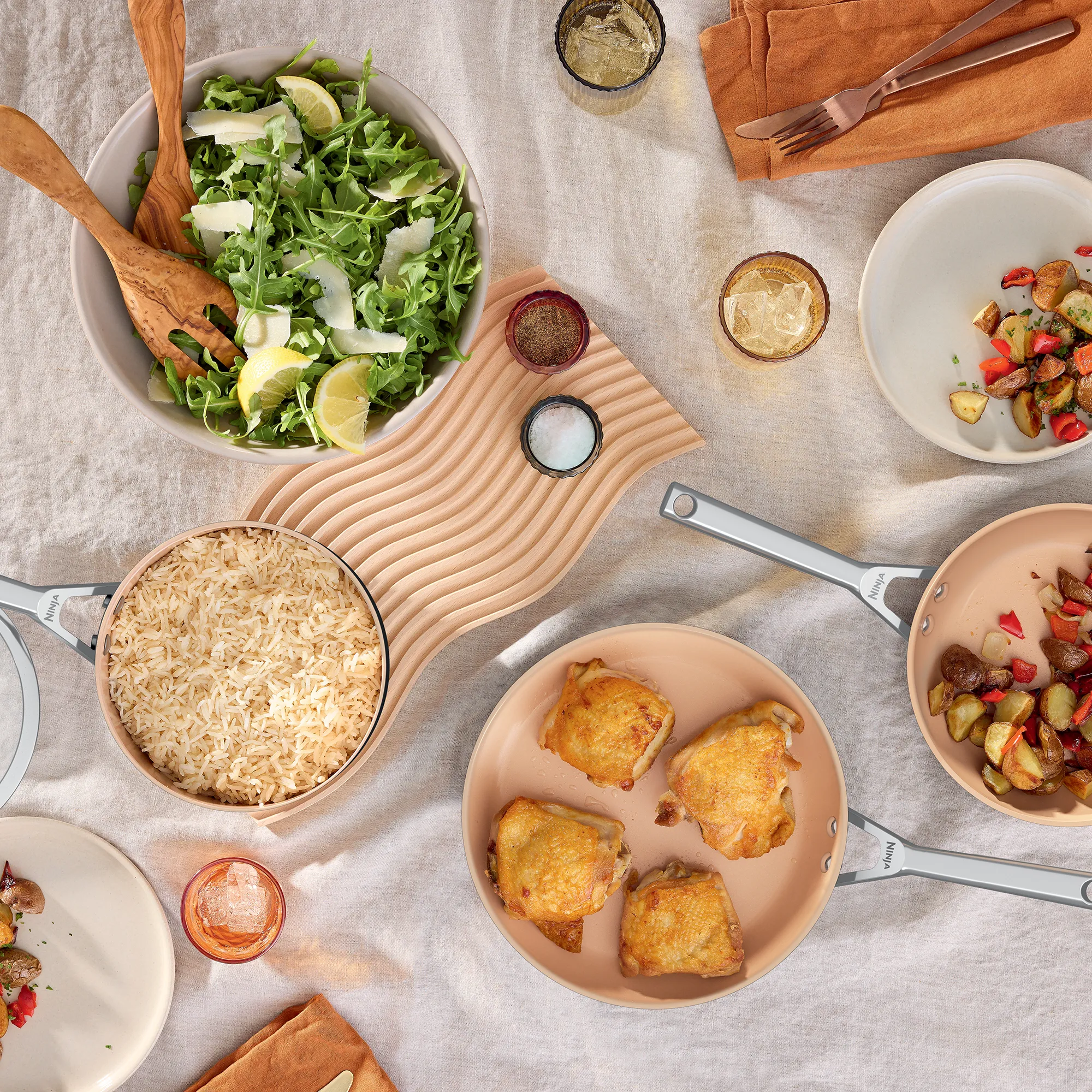 2025 Ninja Extended Life™ - Premium keramisk køkkengrejsæt (6 dele)