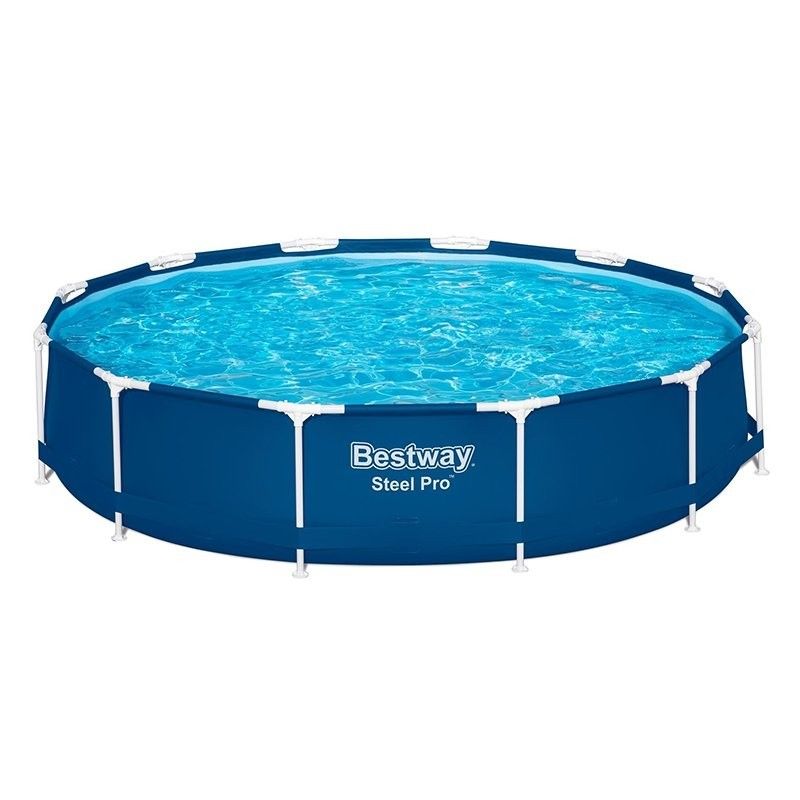 Bestway Festes Schwimmbecken für Erwachsene mit Filterpumpe 366x76 cm Garten 56681